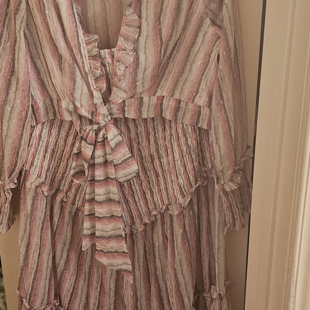 ✨ NWT Plus Size 2X Stripe 2-Piece Set by Banjul 💕 2X Plus Size - Picture 3 of 5